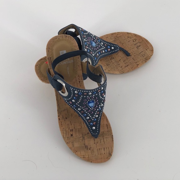 white mountain adeline sandals